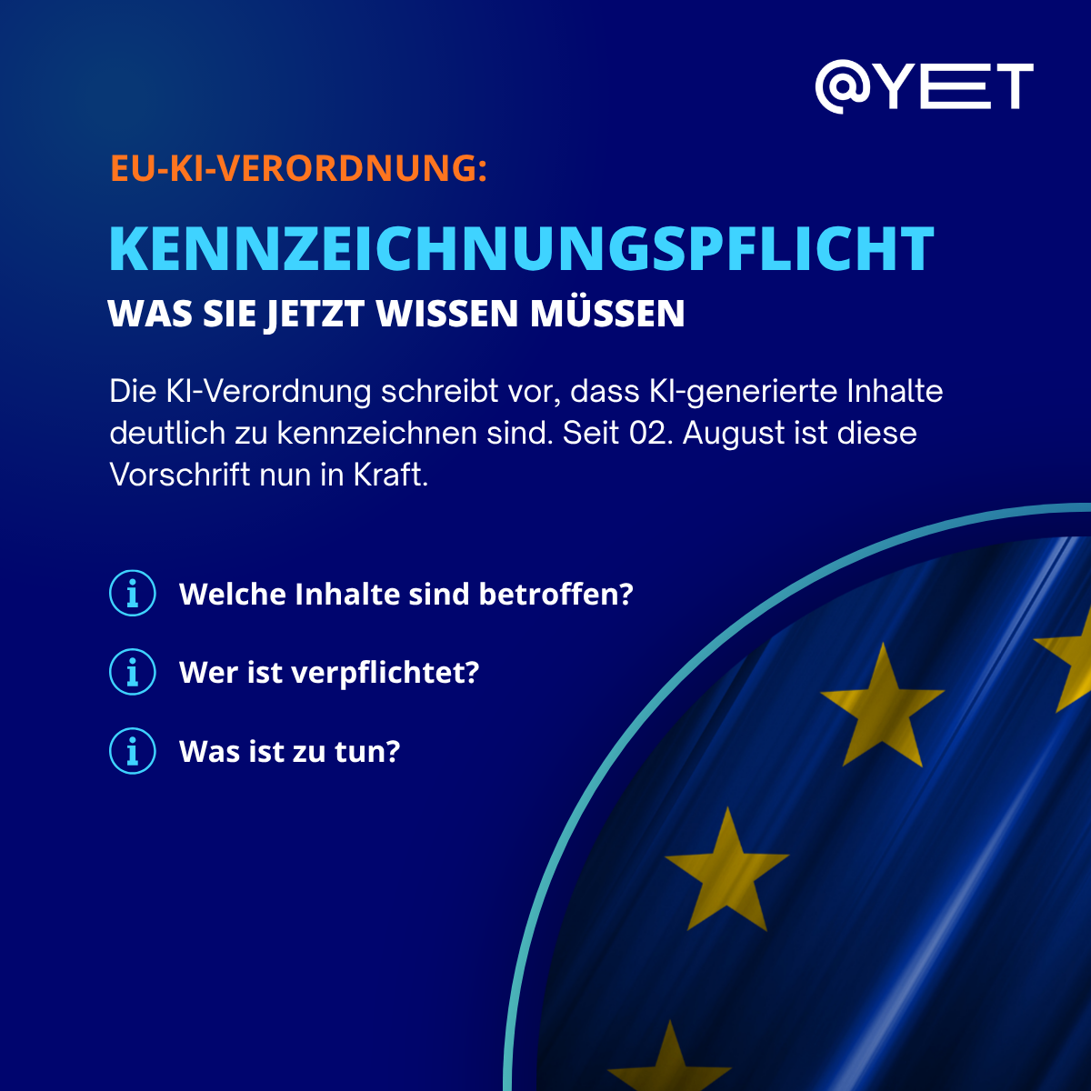KI-Verordnung: Die neue Kennzeichnungspflicht ist in Kraft
