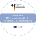 Die @-yet GmbH aus Leichlingen ist zertifizierter IT-Sicherheitsdienstleister im Bereich Informationssicherheits-Penetrationstests (IS-Pentests)